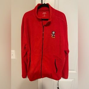 Disney Red Fleece jacket 2X